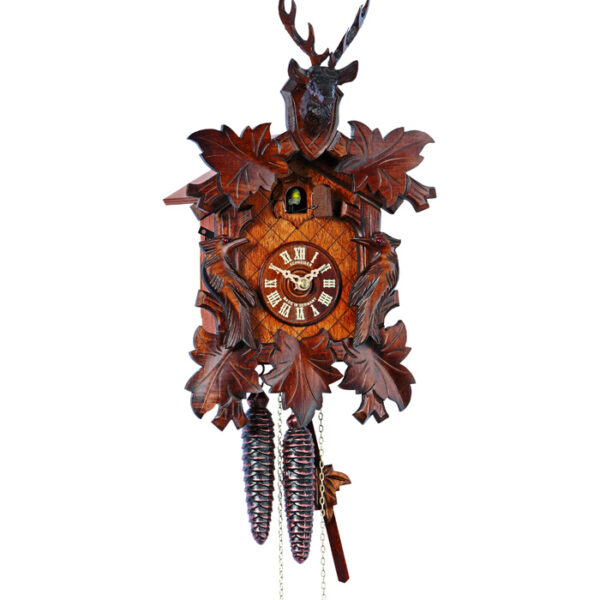 Schwarzwälder Kuckucksuhr 30cm NEU  1-17-2 Black Forest Cuckoo clock 