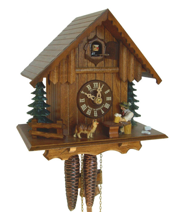 Black Forest House or Chalet cuckoo clocks are the stars