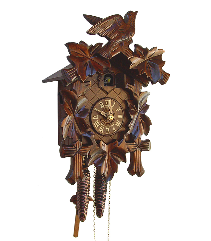 Carved Black Forest Cuckoo Clock Model #90//9HZ Anton Schneider